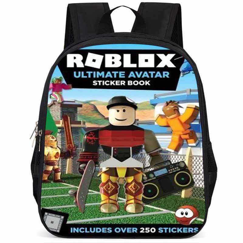 Школьный рюкзак Roblox большого объема, легкий, из Оксфордской ткани, для детей, мальчиков, девочек