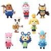 2020 Новое поступление 8 шт./лот Animal Crossing New Horizons Сайрус К.К. Ризз Изабель Фигурки Действия Игрушки ПВХ Коллекционная Модель Игрушки