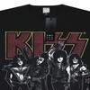 Amplified Мужская футболка Let Me Go Rock N Roll Kiss со стразами