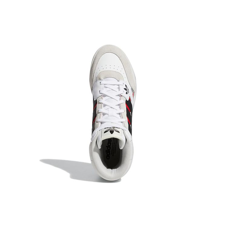 adidas Кроссовки унисекс Drop Step SE, белые, черные, солнечные красные, обувь, белый цвет, черный GV9447
