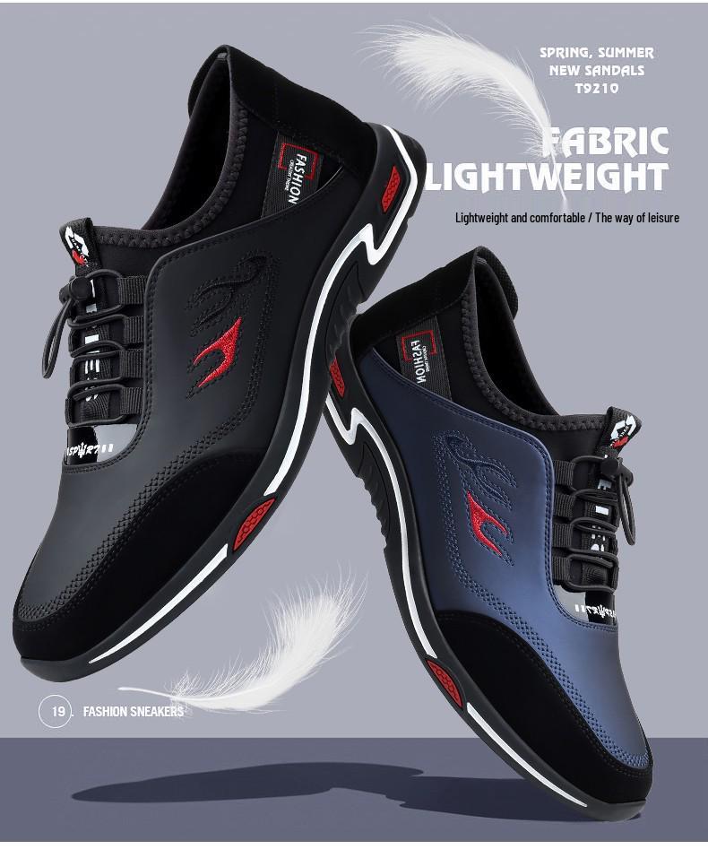 Мужские туфли слипоны из кожи в стиле business casual 2025