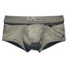 Men Boxer Underwear Low-rise Elastic Waistband Letter Print Shorts Briefs U-convex Breathable Non-Stuffy Sweat-Free Fabric Briefs