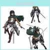 Великолепная фигурка Figma Леви Аккермана из «Атаки титанов» Эрен Микаса с подвижными суставами, модель руки