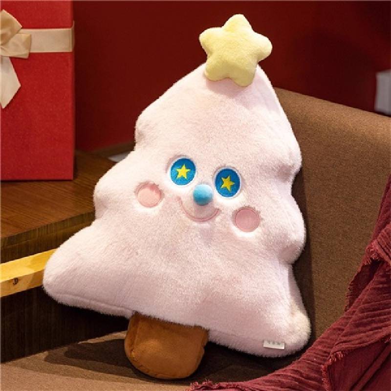 Christmas Santa Plush Toy Decorative Cushion For Kid And Holiday Gift