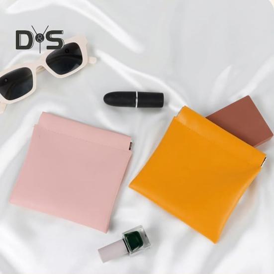 3 шт. Портативная сумка для хранения, легкая застежка-кнопка, органайзер, косметичка, универсальная карманная косметичка