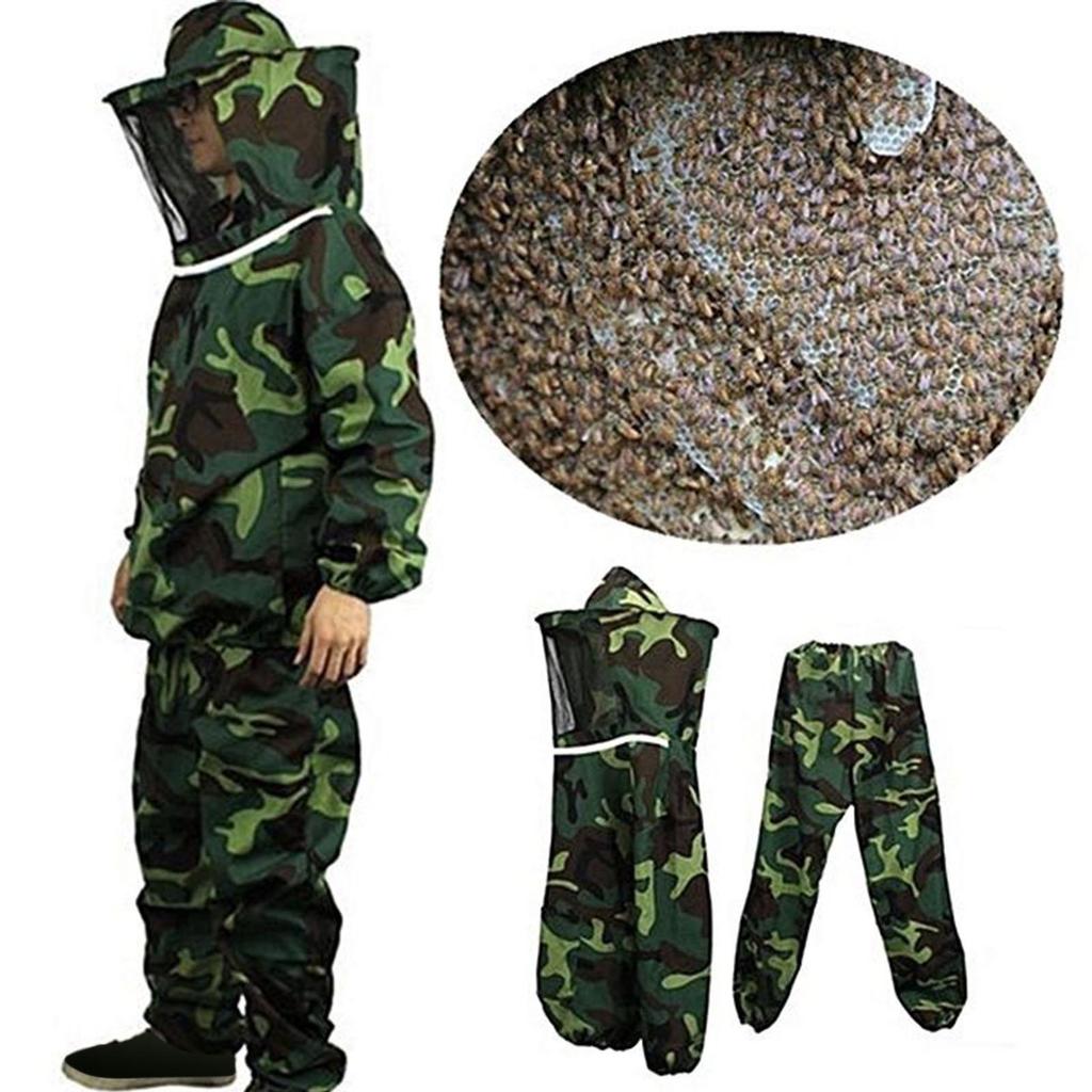 Унисекс Костюм пчеловода Пчеловодческая куртка для профессионального пчеловода и новичка Полная защита Дышащая пчеловодческая одежда