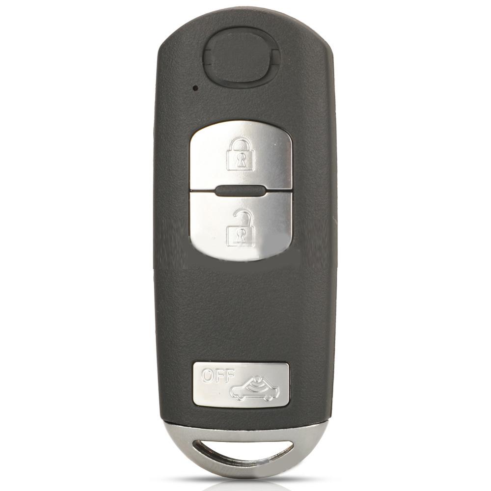 Корпус ключа с пультом управления 2 кнопки для Mazda 3 CX-3