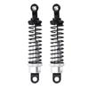 2pcs RC Car Shock Absorber 1 16 Front Rear 73mm Length Aluminum Alloy Model Truck DamperSilver