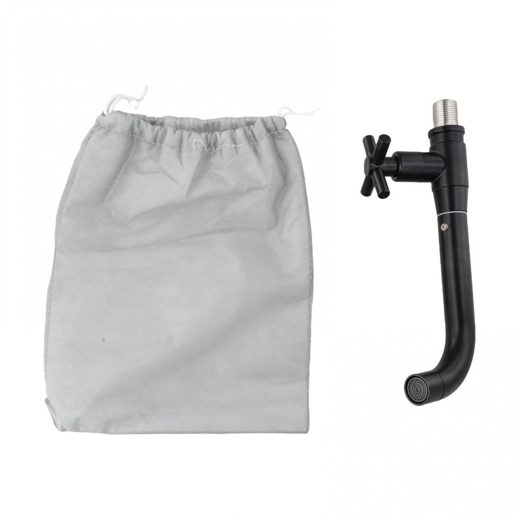 Настенный смеситель из нержавеющей стали 304 с круглым изливом для уличного крана