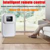 90 Вт Бесшумный осушитель Поглотитель влаги Внутренняя сушилка Воздух Подвал Светодиодный Смарт Тач Пульт дистанционного управления Таймер Внешняя водопроводная труба