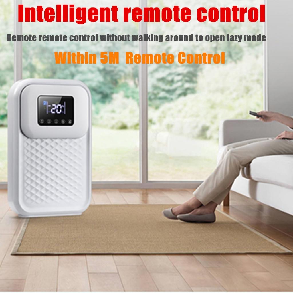 90 Вт Бесшумный осушитель Поглотитель влаги Внутренняя сушилка Воздух Подвал Светодиодный Смарт Тач Пульт дистанционного управления Таймер Внешняя водопроводная труба