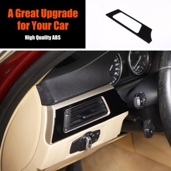 Glossy Black Air Vent Outlet Cover Trim For BMW 3 Series E90 E92 E93 2005-2012