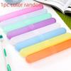 5pcs Portable Travel Hiking Camping Toothbrush Holder Case Box Tube Cover Toothbrush Protect Holder Case Random Color