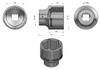 Nasadka Sześciokątna 3/4". 54 Mm. Crv50Bv30. Din 3124. Waryński