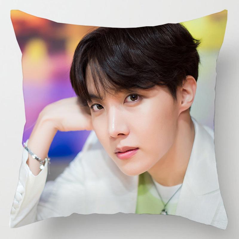 Уютная 45см Kpop Bts Bangtan Boys Наволочка Декоративная Мягкая Наволочка Для Дома