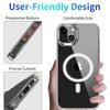 For iPhone 15 Plus Magnetic Case Compatible with Magsafe TPU+Acrylic Anti-drop Phone Cover