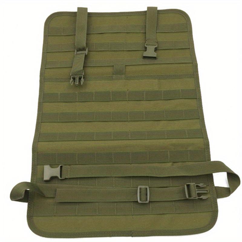 1 шт., сумка для хранения спинки сиденья Molle, тактический органайзер для автомобильного сиденья с чехлами, спинка автомобильного сиденья, многофункциональный рюкзак плюс сумки для подвесных аксессуаров