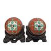 Feng Shui Energy Baoding Balls, Hand Exercise Balls, Zinc Alloy Hand Massage Balls,Luxury Home Decor & Collection Gift