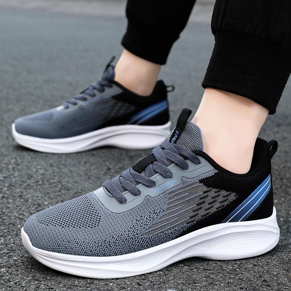 Men's Running Shoes 2025 New Lightweight Breathable Mesh Sneakers Casual Sports Shoes for Outdoor Walking Non Zapatillas Hombre