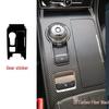 Mondeo Interior Carbon Fiber Gear Shift Stickers for 20 Models