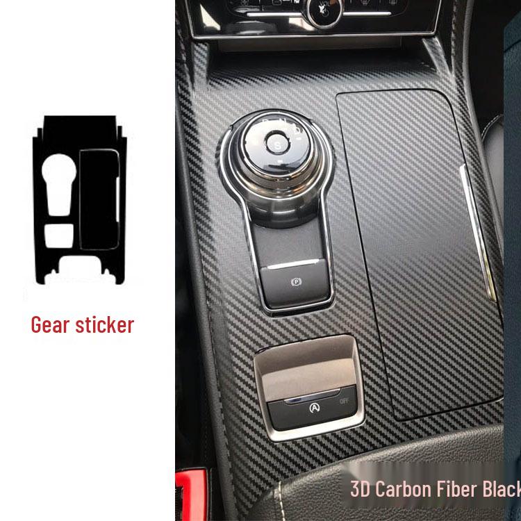 Mondeo Interior Carbon Fiber Gear Shift Stickers for 20 Models