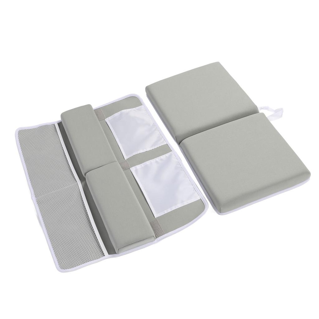 Bath Kneeler and Elbow Rest Pad Set Non Slip Quickly Drying Thick Baby Bath Kneeler Pads with Large