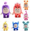 Очаровательные Oddbods 23 см Плюшевая Мягкая Игрушка Ньют Бабблс Пого Зи Джефф Фьюз Слик Кукла