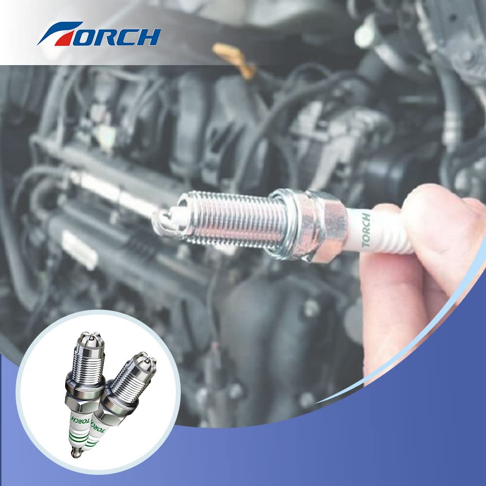 2 шт. TORCH F6RTC Общая вилка (Интегрированный терминал) Заменяет свечу зажигания NGK [4008] BPR6ES, BOSCH