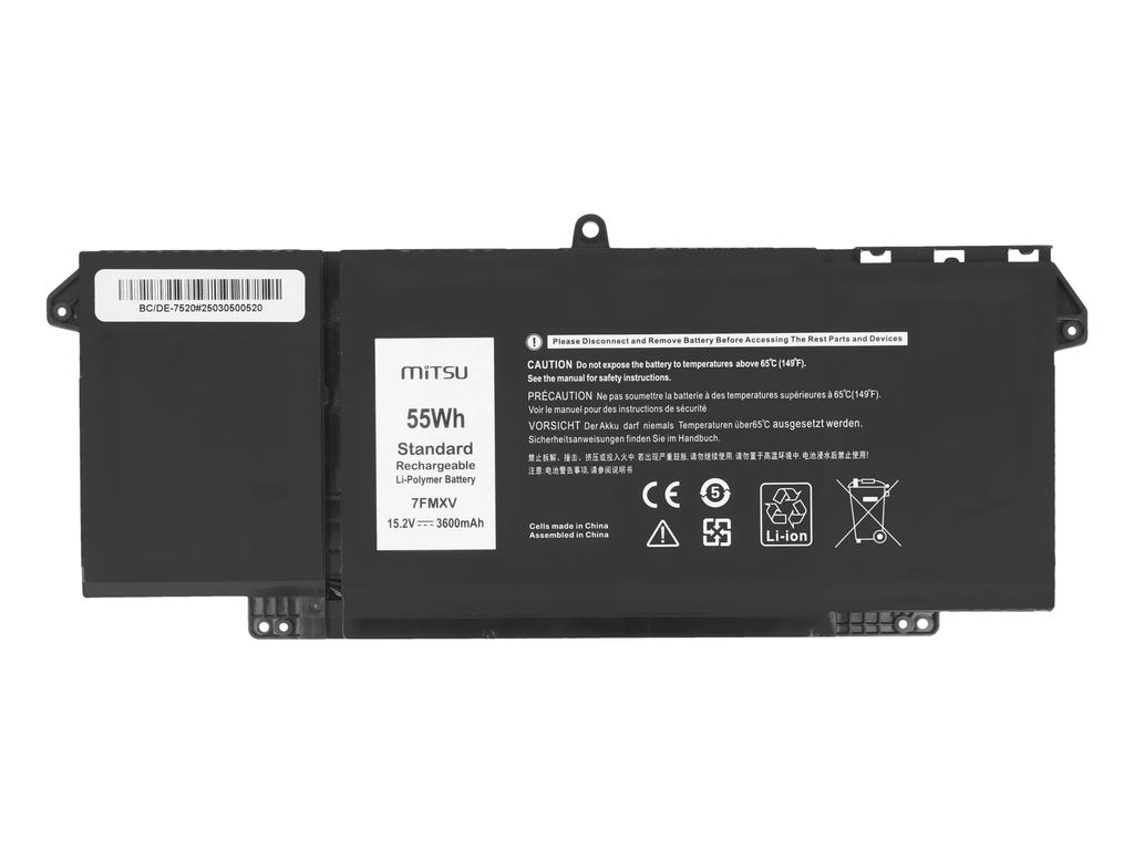 7Fmxv Battery For Dell Latitude 5320 7320 7420 7520