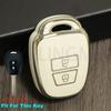 TPU 2/3/4 Кнопки Чехол для ключа автомобиля для Toyota Camry Prius Corolla RAV4 Sienna 2014 2015 Защитный держатель Аксессуары