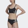 Adidas Оригинальные женские бюстгальтеры-бюстгальтер Adicolor Comfort Flex Cotton Scoop Bralette черного цвета GB1148