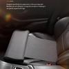 Подушки-удлинители для ног водителя для автомобильного сиденья, кожаные универсальные подушки для поддержки ног, чехол, наполнитель из пены с памятью, коврики-накладки для удлинителя автосиденья