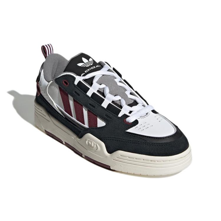 Adidas Оригинальные Adi2000 Кожаные Нескользящие Прочные Легкие Низкие Кеды для Скейтбординга Унисекс Кроссовки Черные Белые Красные GY4121