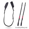 Wear-resistant Fishing Rod Tie Shockproof Fishing Rod Strapping Wrap Breathable Splash-resistant Adjustable Outdoor Fish Tool