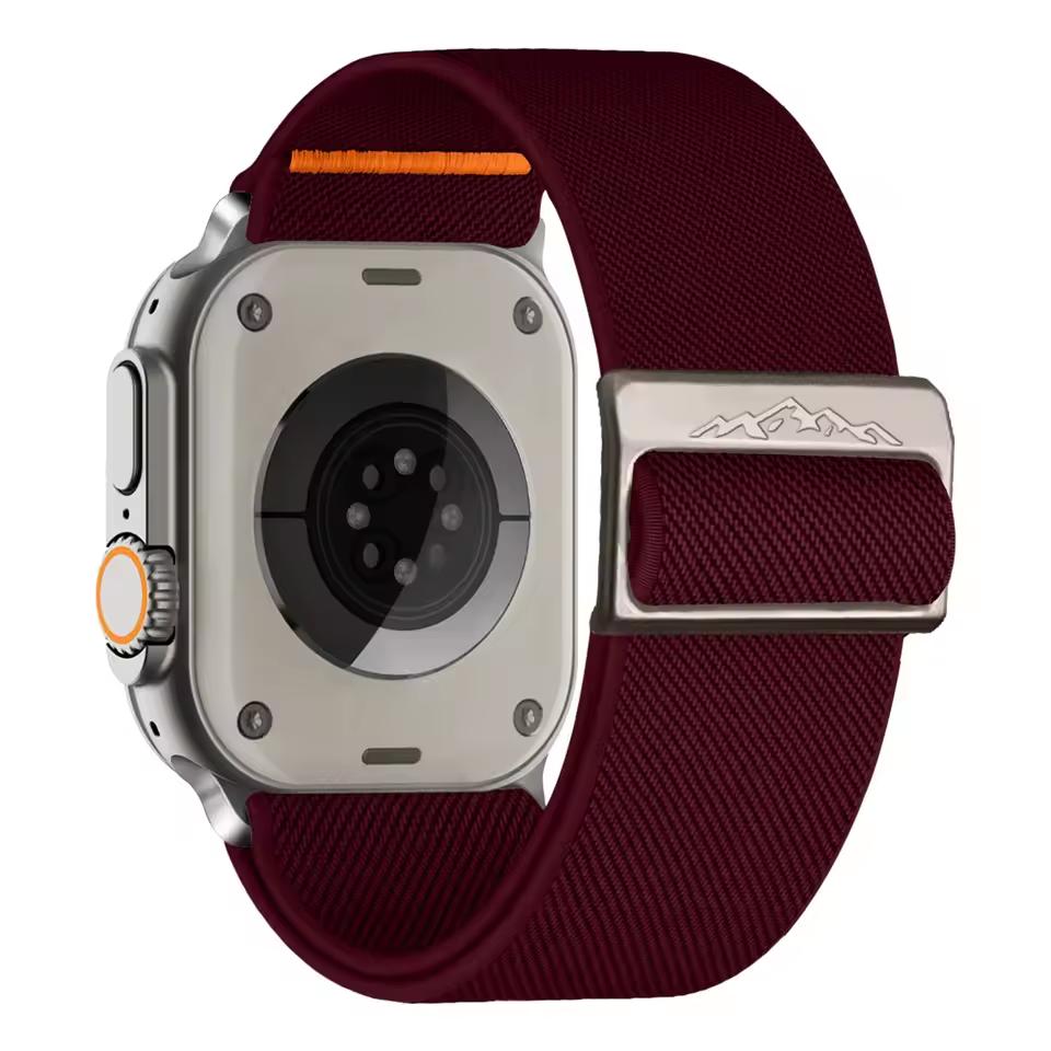Ремешки Для Apple Watch Серия 11 10 9 6 7 8 SE 46мм 45мм 44мм Ultra2 49мм 40 42мм Нейлоновый Браслет correa Аксессуары iWatch
