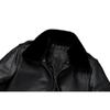 Chinese Size Men Leather Jacket Genuine Cow Leather Natural Fur Collar Flight Jackets Mens Cowhide Coats Winter Air Force Clothes