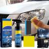 Car Coating Agent 120ml Nano Coating Agent Polish Spray Glass Cleaner Scratch Wax Waterless Wash for Exterior Paint Motorcycle