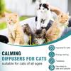 Диффузор для успокоения кошек 8 в 1 Мультикошачий диффузор с феромонами Феромоны для успокоения Снятие стресса и тревоги Продукты Вставляется в розетку Сменный блок Против агрессии для кошек