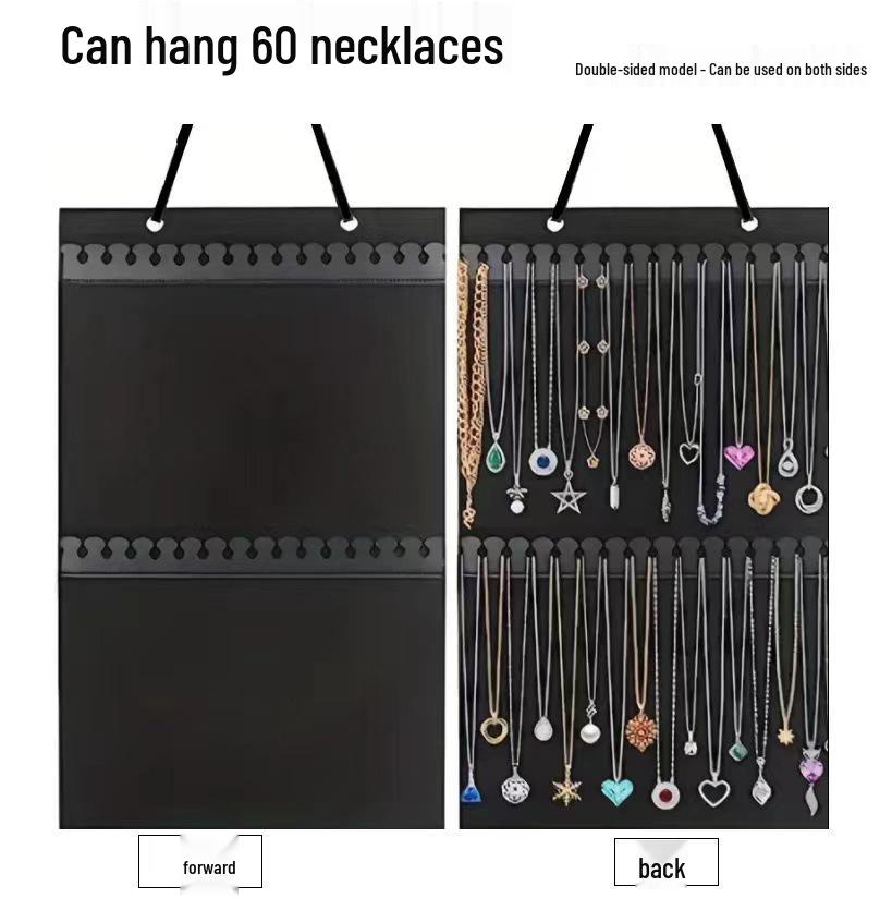 Double-Sided Felt Jewelry Storage & Display Wall Hanging