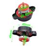 Universal High Pressure Radiator Cap Temperature Gauge, 1.8 Bar Radiator Cap 25.6Psi For Honda,Kawasaki,Suzuki,Yamaha,KTM