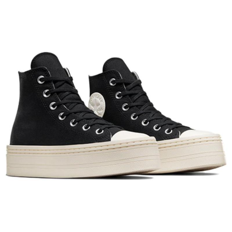 Converse Chuck Taylor All Star Modern Lift Platform Canvas 'Black Egret' Женские