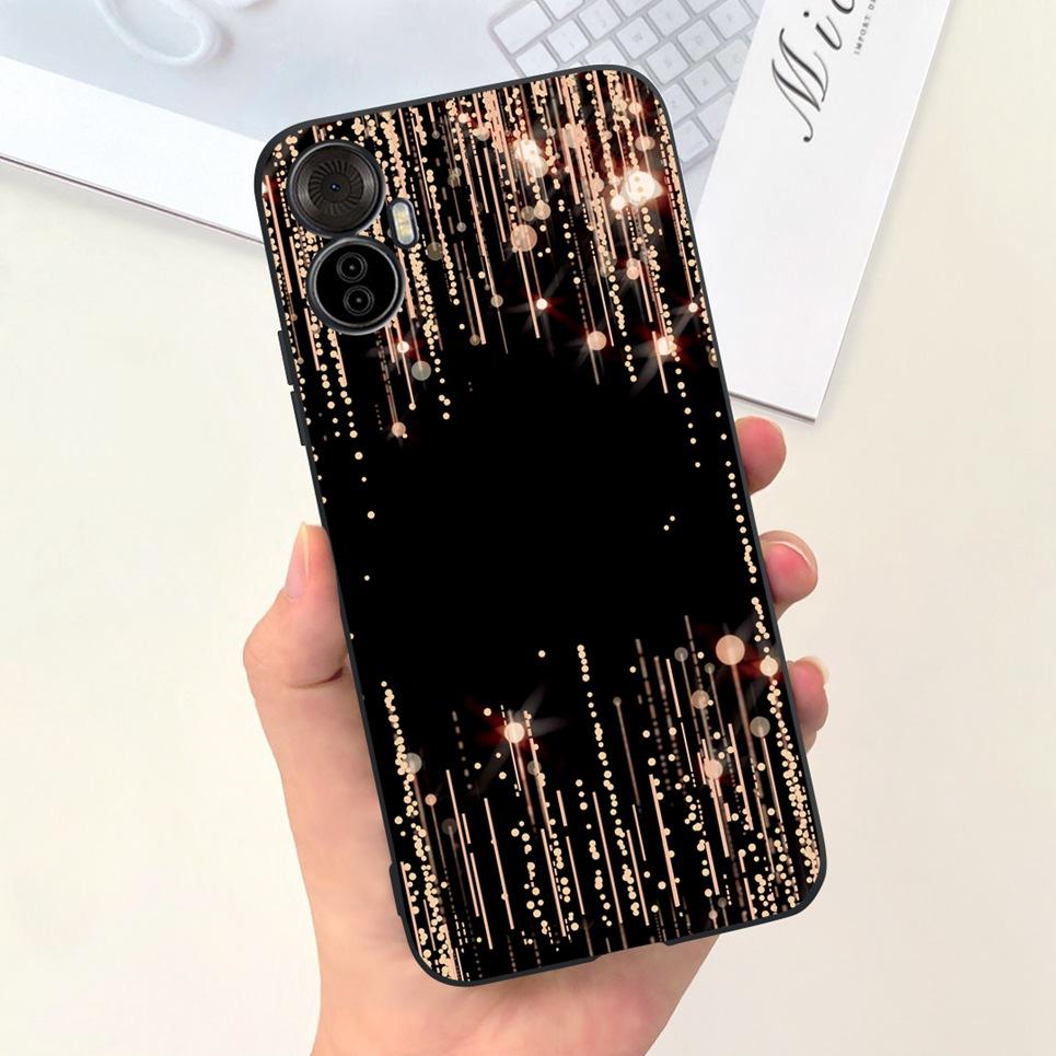 For Itel Vision 5 Plus Phone Case Soft Silicone Cover for ITEL S18 pro Vision5plus 5+ Fundas Cartoon Moon Sky Girly Pattern Capa