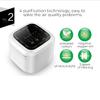 Portable Air Purifier Negative Ion Sterilizer Household Generator Anion Air Purifier Ozone Generator HEPA Carbon Filter