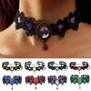 Choker Necklace Aesthetic Female Decorative