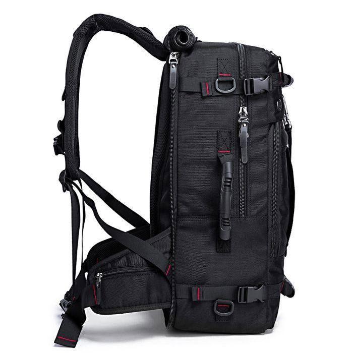 Sac à dos moto - Bagtecs HK4 - 45L - Nylon balistique 1680D - Hydrofuge - Convertible en sacoche