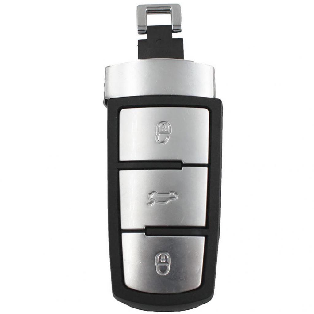 3 Buttons Car Key Spare Case Blank Shell For VW B6 Magotan