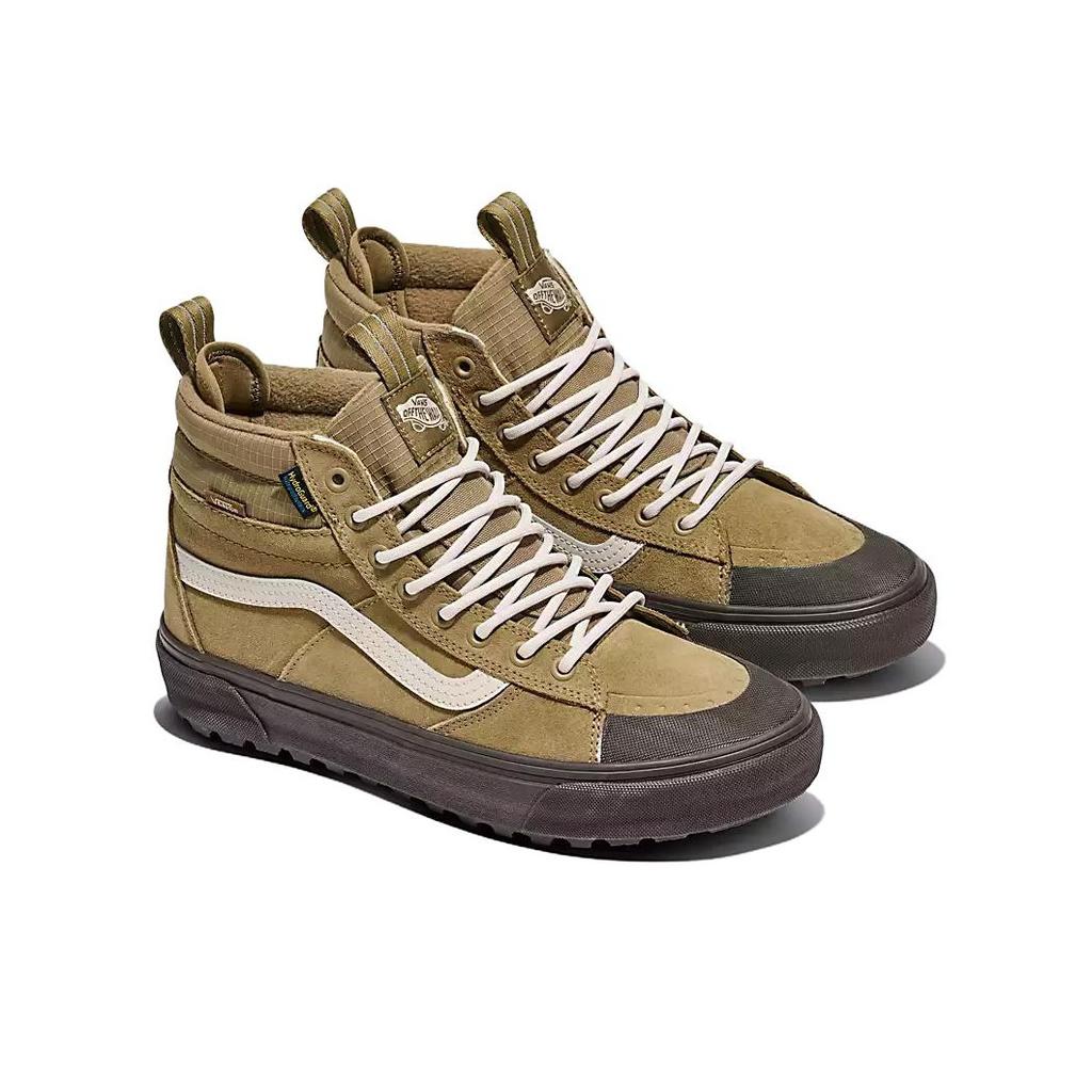Vans Sk8-Hi Водонепроницаемые кроссовки MTE Olive Drab Green Unisex Tan Brown VN000CVTCX6