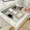 Clear Acrylic Cosmetic Storage Box Suitable for Vanity Storing Lipstick Eyeshadow Skincare Products Home Use Drawer Divider Desktop Makeup Organizer