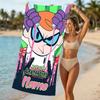 Customizable personalized beach towels Dexter's Laboratory themed designs.Suitable for the beach, yoga, sports;ideal as beach accessories