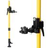 Max 4.2m Height Adjustable Line Leveler Stand Bar Telescopic Bracket 1 4 Thread Lift Extend Holder for Laser Level